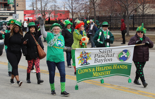 St Paschal jugglers 2019 Cleveland St. Patrick's Day Parade